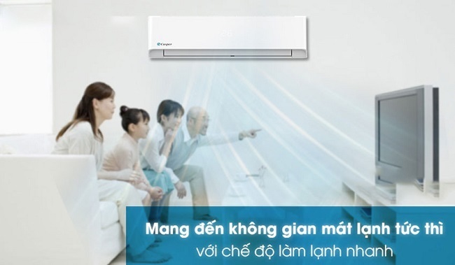 Điều hòa Casper 9000 BTU 1 chiều LC-09FS33