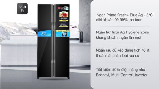 Tủ lạnh Panasonic Inverter 550 lít NR-DZ601VGKV - 7