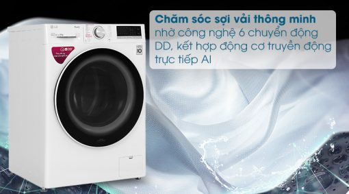 Máy giặt LG Inverter 9 Kg FV1409S4W - 21