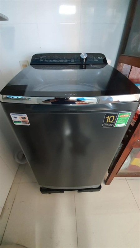 Máy giặt Aqua Inverter 10.5 KG AQW-DR105FT BK - 36