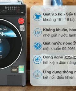 Máy giặt sấy Panasonic Inverter 9.5 kg/2 kg NA-V95FR1BVT - 26 Máy giặt sấy Panasonic Inverter 9.5 kg/2 kg NA-V95FR1BVT - 25