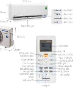 Máy lạnh Panasonic Inverter 1HP CU/CS-XPU9XKH-8 - 18 Máy lạnh Panasonic Inverter 1HP CU/CS-XPU9XKH-8 - 17