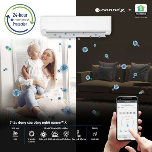 Máy lạnh Panasonic Inverter 2.5 HP CU/CS-XPU24XKH-8 - 3