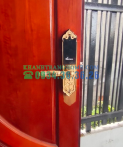 Khóa cửa vân tay DEMAX SL280 GOLD tiêu chuẩn Đức - 57