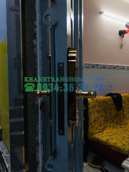 Khóa cửa vân tay DEMAX SL280 GOLD tiêu chuẩn Đức - 23