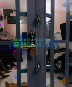 Khóa cửa vân tay DEMAX SL280 GOLD tiêu chuẩn Đức - 73