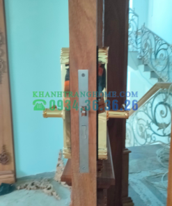 Khóa cửa vân tay DEMAX SL280 BRASS 24K tiêu chuẩn Đức - 114 Khóa cửa vân tay DEMAX SL280 BRASS 24K tiêu chuẩn Đức - 113