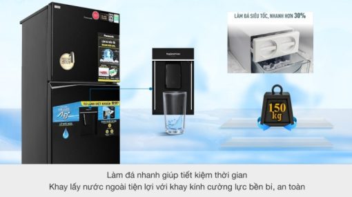 Tủ lạnh Panasonic Inverter 366 lít NR-TL381GPKV - 9