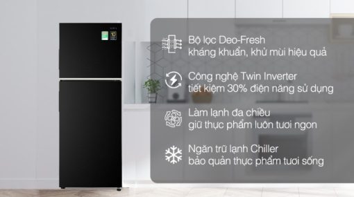 Tủ lạnh Aqua Inverter 245 lít AQR-T259FA(FB) - 5