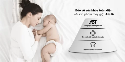 Máy giặt Aqua Inverter 10 kg AQD-D1002G BK - 13