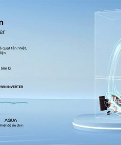 Tủ lạnh Aqua Inverter 324 lít AQR-B390MA(FB) - 25