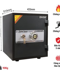 KÉT SẮT DONGSUNG DS 50C KHÔNG HỘC - 5