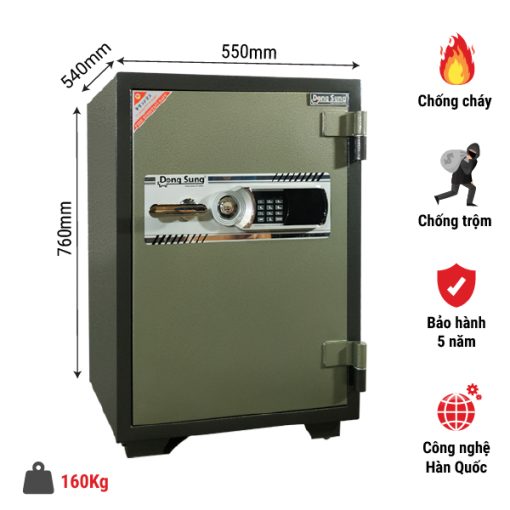 KÉT SẮT DONGSUNG DS 76E - 3