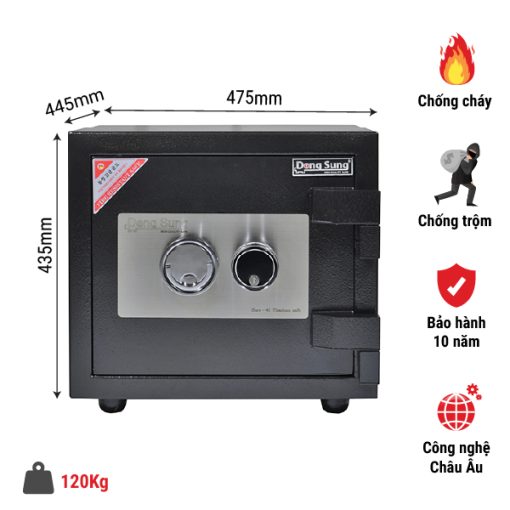KÉT SẮT SIÊU CƯỜNG EURO TITANIUM 45E - 3