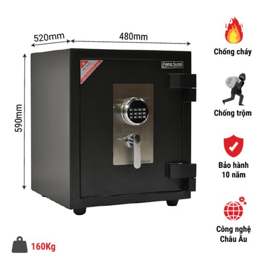 KÉT SẮT SIÊU CƯỜNG EURO TITANIUM 62E - 3