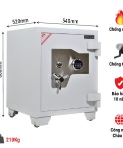 KÉT SẮT SIÊU CƯỜNG EURO TITANIUM 69E - 8 KÉT SẮT SIÊU CƯỜNG EURO TITANIUM 69E - 7