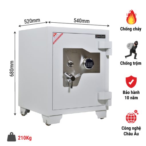 KÉT SẮT SIÊU CƯỜNG EURO TITANIUM 69E - 3