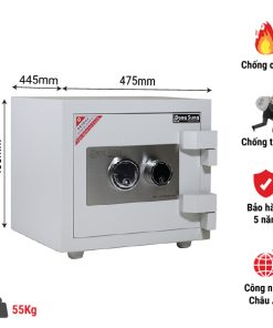 KÉT SẮT SIÊU KIÊN CƯỜNG EURO TITANIUM 45C - 5