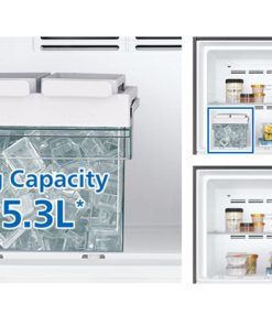 Tủ lạnh Hitachi Inverter 366 lít R-FVX480PGV9-GBK - 45