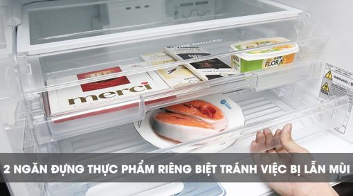 Tủ lạnh Mitsubishi Inverter 330 lít MR-CGX41EN-GBR-V - 13