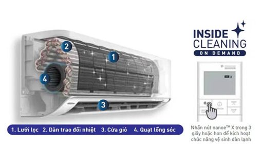 Máy lạnh Panasonic Inverter 1.5 HP CU/CS-U12ZKH-8 - 9