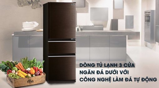 Tủ lạnh Mitsubishi Inverter 330 lít MR-CGX41EN-GBR-V - 7