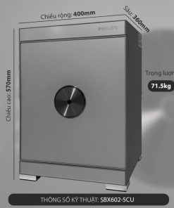 KÉT SẮT NHẬP KHẨU PHILIPS SBX602-5CU - 17