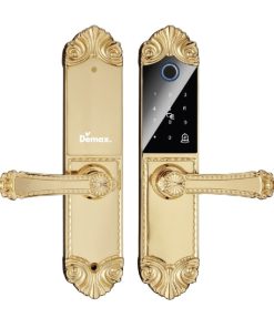 Khóa cửa vân tay DEMAX SL280 BRASS 24K tiêu chuẩn Đức