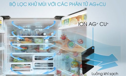 Tủ Lạnh Sharp Inverter 532 lít SJ-SBX530V-DS - 5