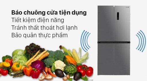 Tủ Lạnh Sharp Inverter 532 lít SJ-SBX530V-DS - 3