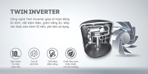 Tủ lạnh Aqua Inverter 283 lít AQR-T299FA(FB) - 19