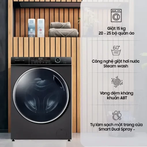 Máy giặt Aqua Inverter 15 kg AQD-A1500H.PS - 7