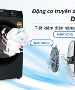 Máy giặt Aqua Inverter 11 kg AQD-D1102G BK - 33