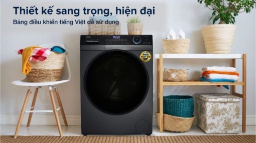 Máy giặt Aqua Inverter 9 kg AQD-D902G BK - 15