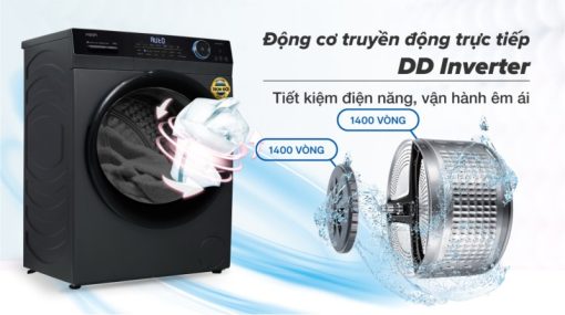 Máy giặt Aqua Inverter 9 kg AQD-D902G BK - 9