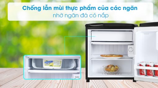 Tủ lạnh Aqua 50 lít AQR-D59FA(BS) - 11