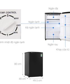 Tủ lạnh Aqua 90 lít AQR-D99FA(BS) - 19
