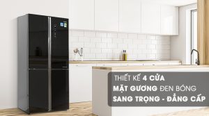 Tủ lạnh Aqua Inverter 456 lít AQR-IG525AM GB - 41