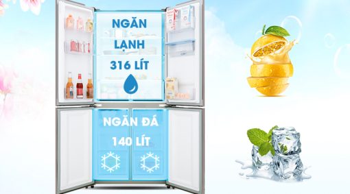 Tủ lạnh Aqua Inverter 456 lít AQR-IGW525EM (GB) - 23