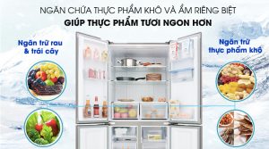 Tủ lạnh Aqua Inverter 456 lít AQR-IGW525EM (GB) - 45