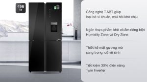 Tủ lạnh Aqua Inverter 456 lít AQR-IGW525EM (GB) - 33