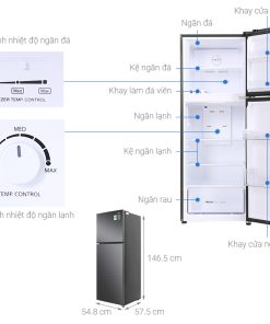 Tủ lạnh Aqua Inverter 212 lít AQR-T239FA(HB) - 21