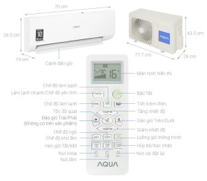 Máy lạnh Aqua Inverter 1 HP AQA-RV9QA - 23