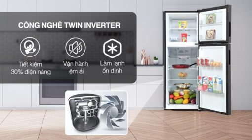 Tủ lạnh Aqua Inverter 245 lít AQR-T259FA(FB) - 11