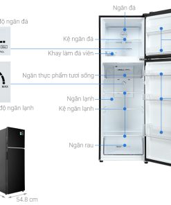 Tủ lạnh Aqua Inverter 283 lít AQR-T299FA(FB) - 23