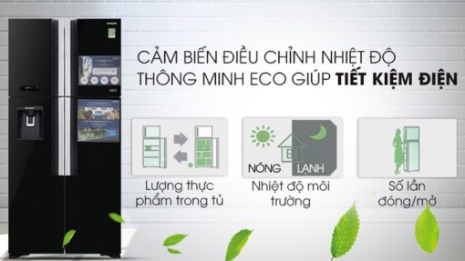 Tủ lạnh Hitachi Inverter 540 lít R-FW690PGV7X-GBK - 11
