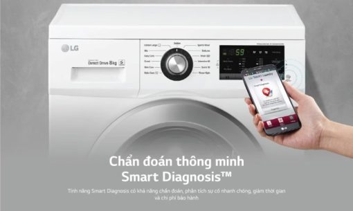 Máy giặt LG Inverter 9 kg FM1209S6W - 7
