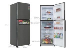 Tủ lạnh Sharp Inverter 330 lít SJ-XP352AE-DS - 23