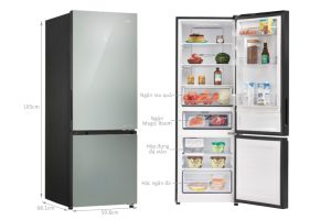 Tủ lạnh Aqua Inverter 292 lít AQR-B350MA(GM) - 21