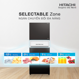 Tủ Lạnh Hitachi Inverter 390 Lít R-FVY510PGV0-GMG - 23